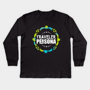 traveler persona Kids Long Sleeve T-Shirt